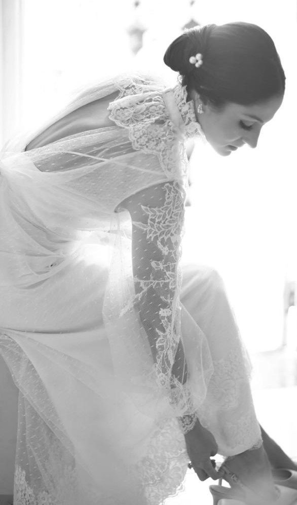 Vestido de Casamento com Tule | Emannuelle Junqueira